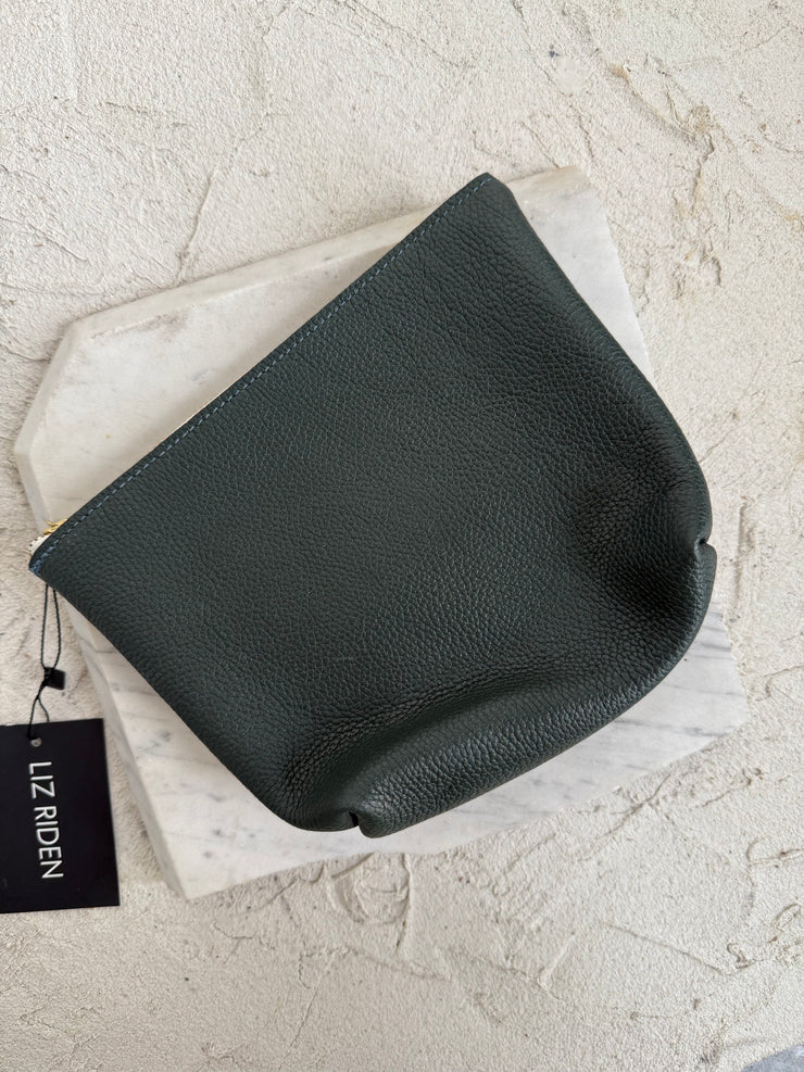 Small Makeup Bag-Emerald