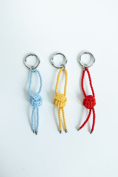Silk Knot Keychain/Bag Charm