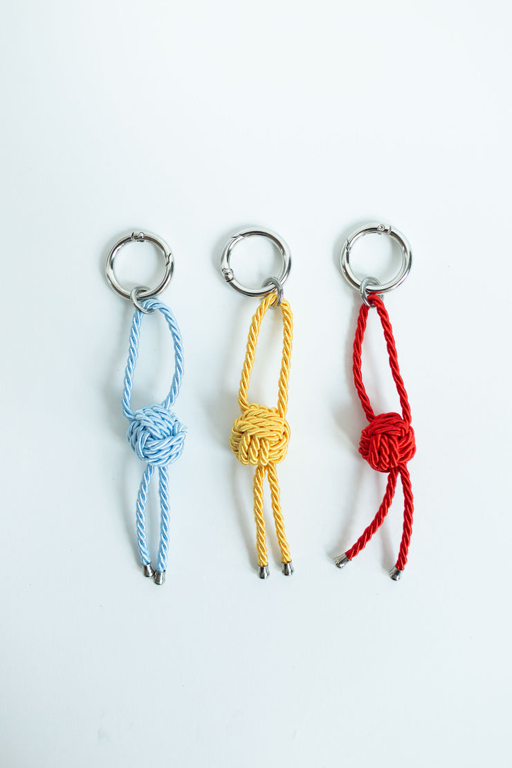 Silk Knot Keychain/Bag Charm