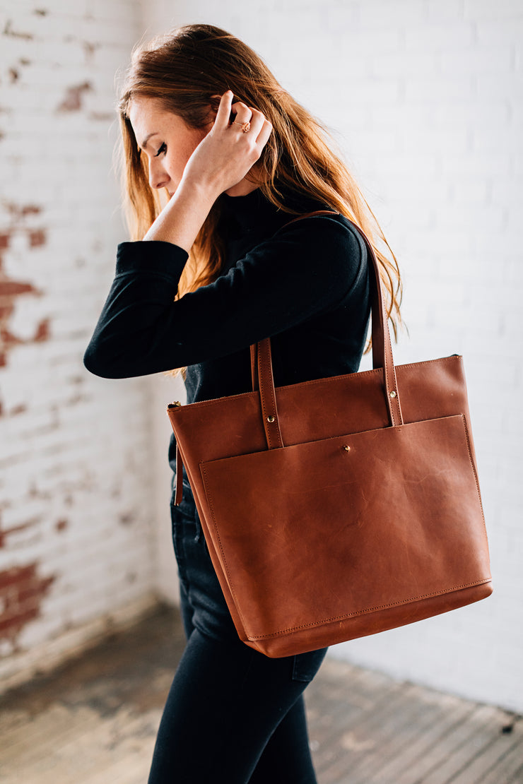 Classic Tote-Caramel