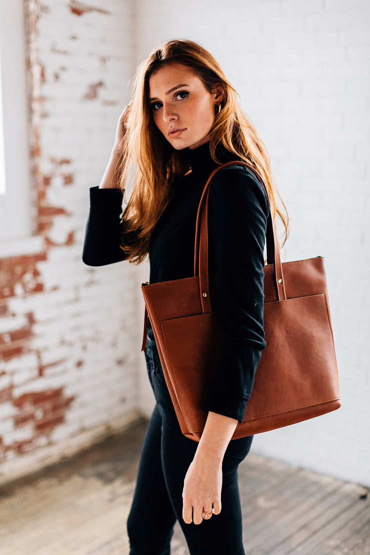 Classic Tote-Caramel