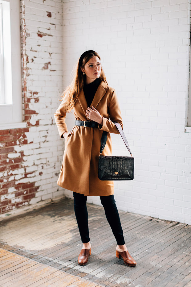 Black Croco Bag