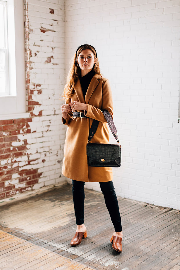Black Croco Bag