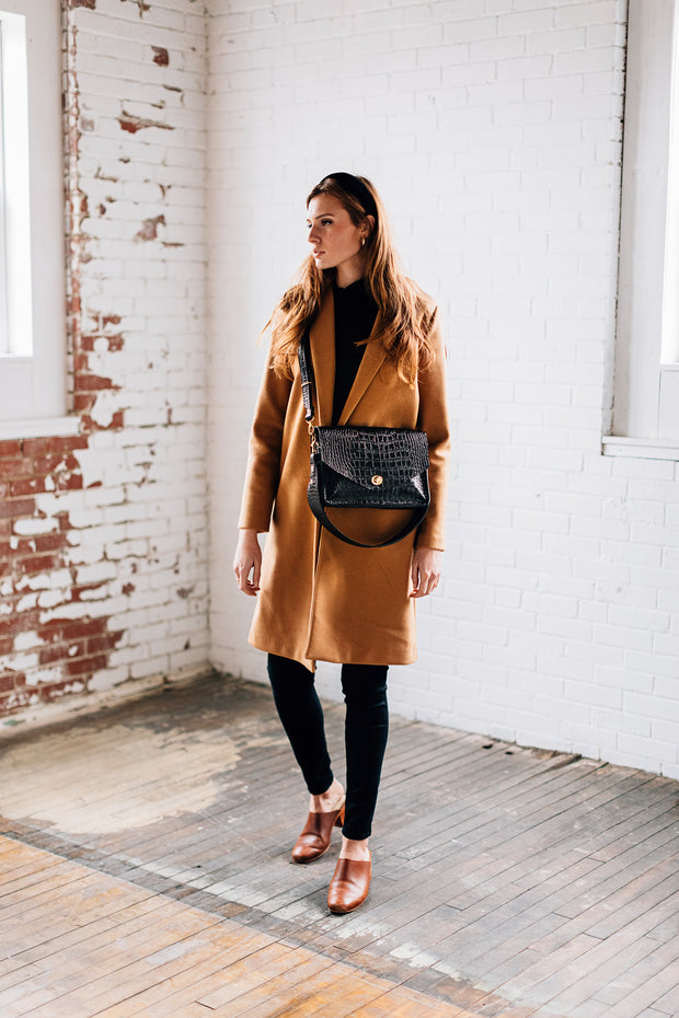 Black Croco Bag