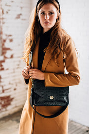 Black Croco Bag