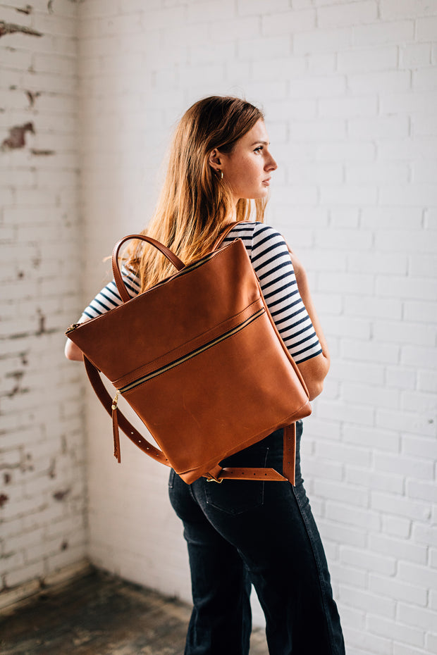 Backpack-Caramel