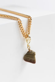 Medium Vintage Gemstone Charm-M05