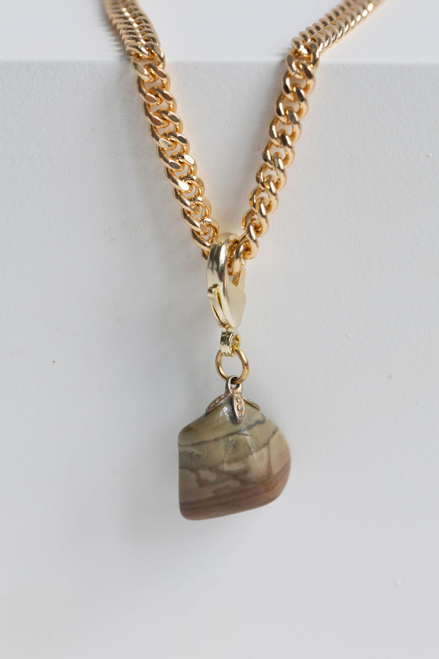 Medium Vintage Gemstone Charm-M05