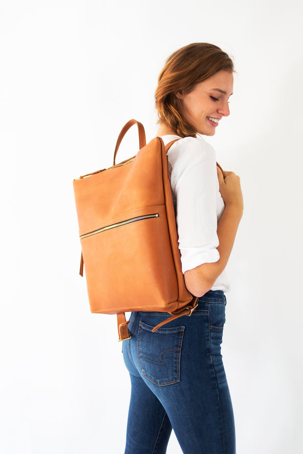 Backpack-Caramel