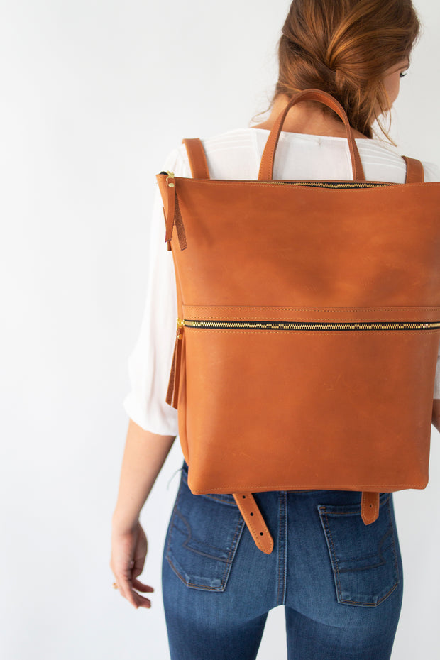 Backpack-Caramel